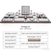 Eb133 solid wood package ten