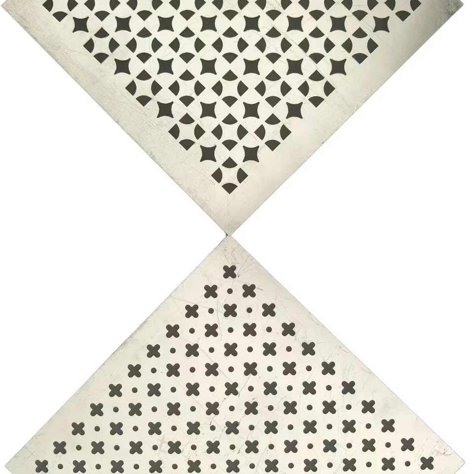 Creative Decorative Perforated Sheets for Wall Art Home Decor Unique Touch with Steel Aluminium Grating Plates Floor Application