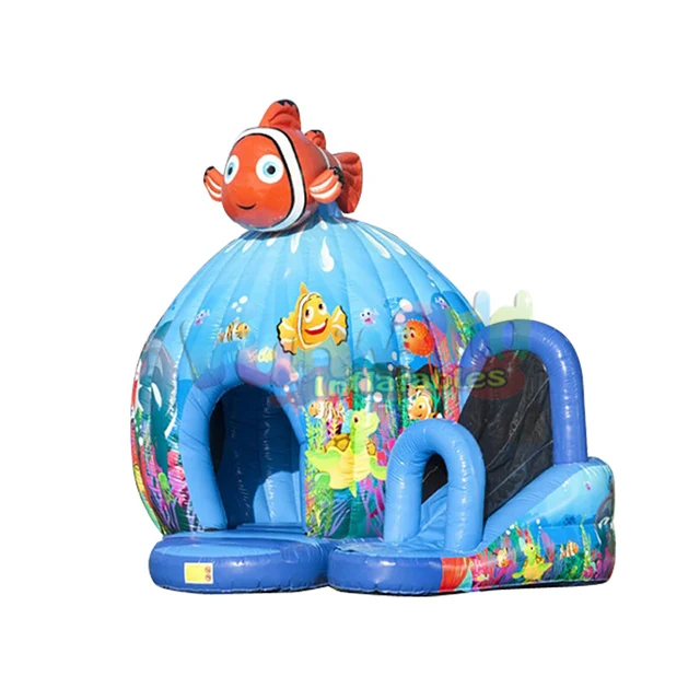 Inflatable Nemo Combo Bouncer Castle Moonwalk House air Bouncy Inflatable