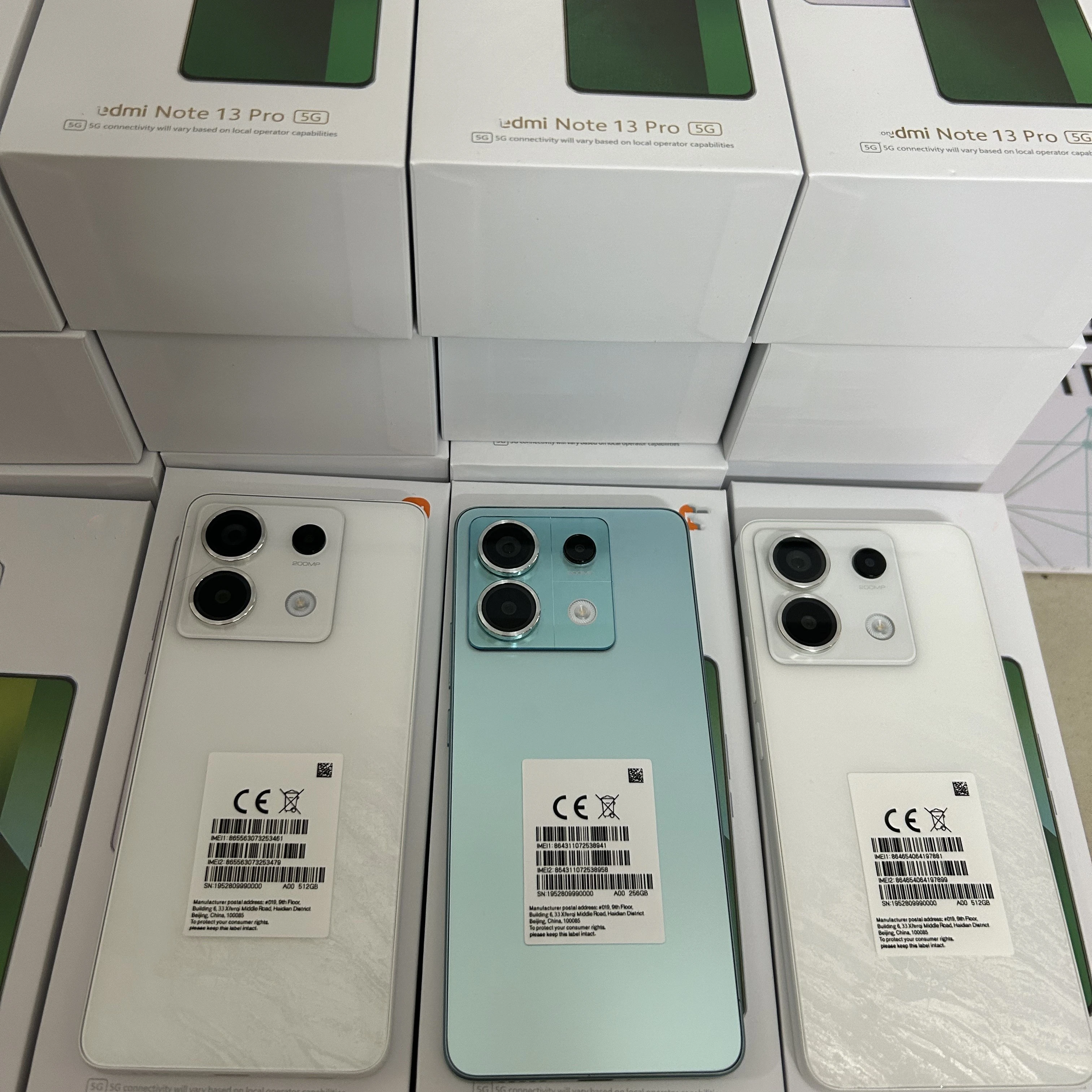 Original Red Mi Note13 Pro 5g  Plus  Note11 X4 X6 F5 Pro  Note12 Pro Max Note 13R POCO M6 Plus 5G  5g  Mobile Phone