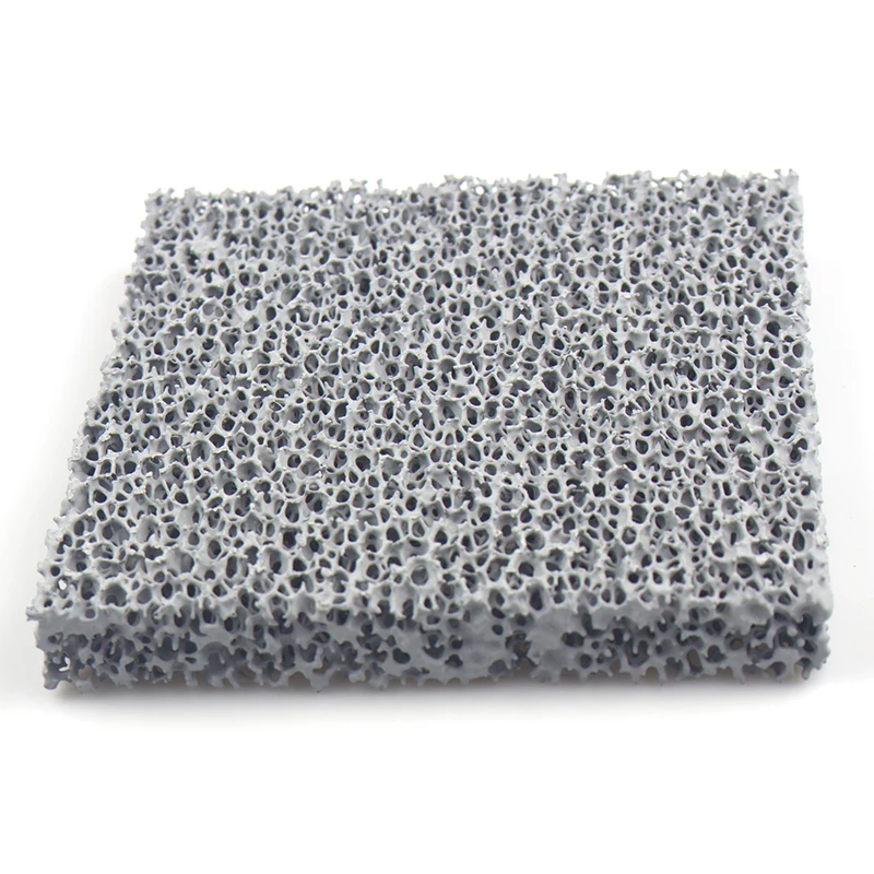 Porous Ceramic Honeycomb Ceramics Silicon Carbide Ceramic Sic Foam Filter For Casting Buy Sic 