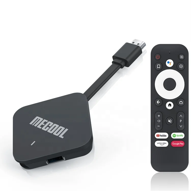 Mecool KD2 TV Box Android 11 Google Certified Smart TV Stick Amlogic S905Y4  4GB 32GB DDR4 4K Dual Wifi BT AV1 TV Dongle