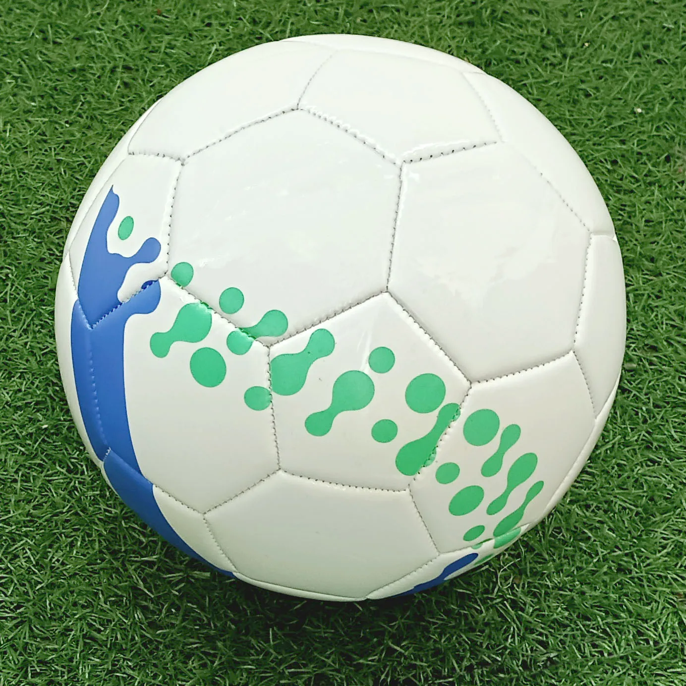 White Pvc Material Football Ball 2023 Wearresistant Training Soccer