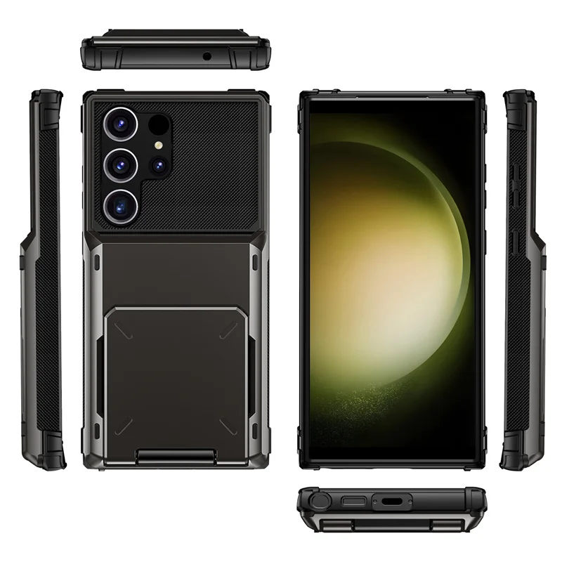 Samsung Galaxy S24/S25 Wallet Case with Card Holder