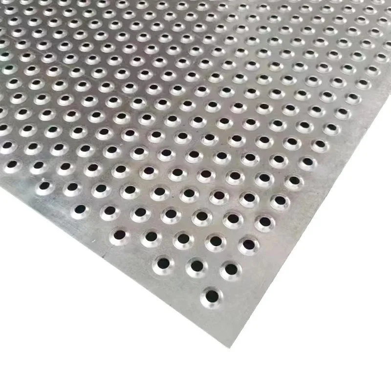 Galvanized 304 Stainless Steel Perforated Plate Diamond-Shaped Mesh Filter Plate JIS Standard Model 4