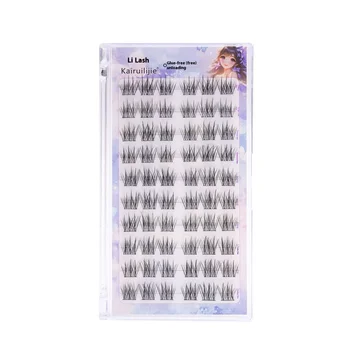 Li Xian Free-Release Self-Adhesive Double Eyelids Sweetheart Natural Full Strip False Eyelashes with Glue-Free Oxygen