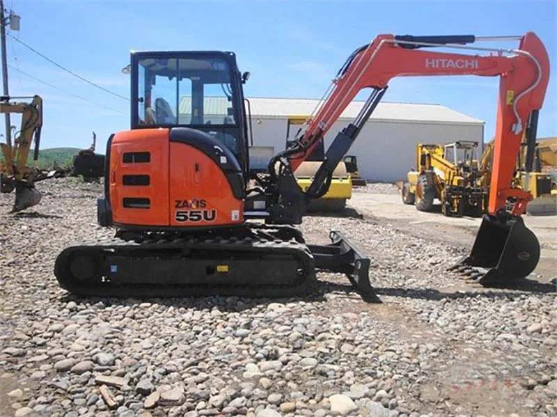 Used Hitachi ZX55 Excavator - 5.5ton Mini Crawler for Sale
