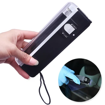 Lampe de poche UV 395nm ultraviolet 2 en 1 détecteur de lumière noire - Set de 2 avec