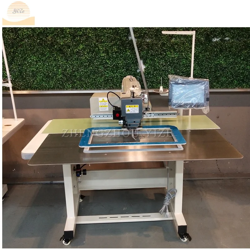 Automatic Electronic Computer Programmable Industrial Wallet Bags and Shoes Pattern Sewing Machine for Sale