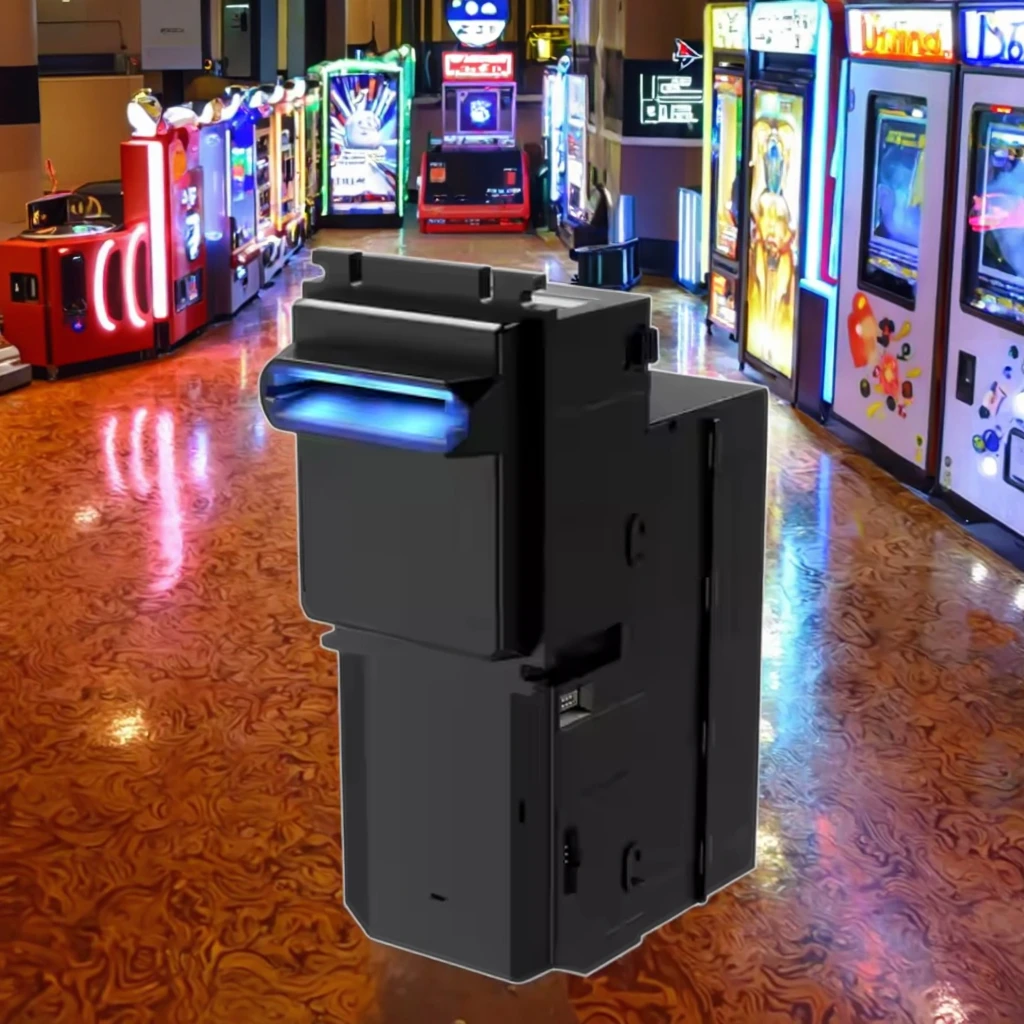 Bill Validator Arcade BTC Bill Acceptor Ticket/Cash Payment Machine for Lottery/Gaming/Fishing Machine