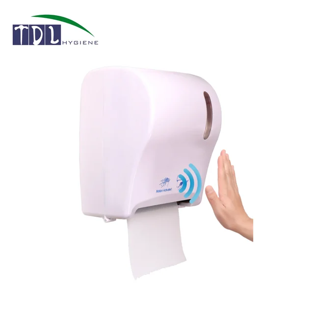 Touchless Hand Free Motion Activated Automatic Sensor Toilet Tissue Roll Paper Towel Dispenser