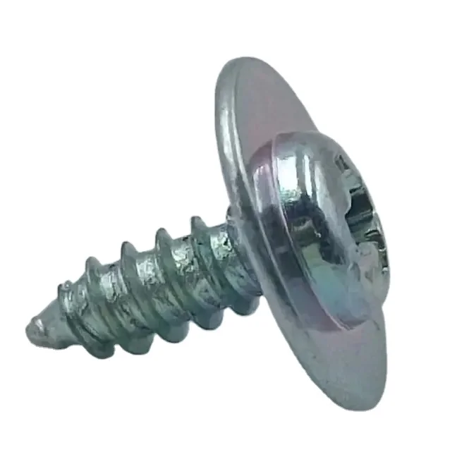 Non-standard self-tapping screw pan head with cushion Galvanized carbon steel pointy tail screw manufacturers