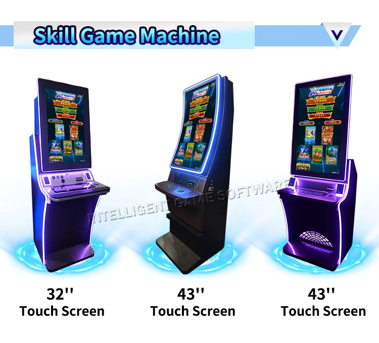 5in1 Skill Game Vertical Touch Screen Metal 43 Inch Monitor