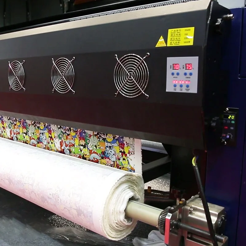Yilijet Direct to Textile Printer CD-2000 2m Large Format Digital Printer With I3200 Printhead Inkjet Printer