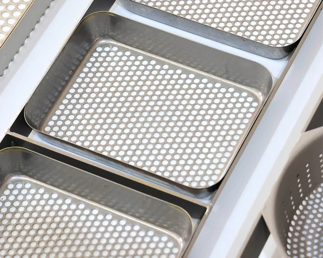 Carbon Steel CNC Lathed Famous Supplier Food Grade for Dahua Corrosion-Proof Noodle Fryer Cell for Fresh Ramen Machine 2