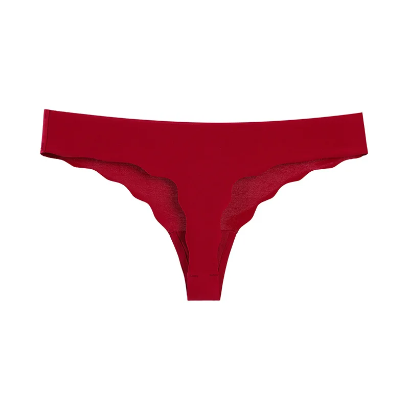 Low Waist Sexy Teen Girl Leopard Printed t Back Tanga Underwear Seamless Thong Panty for Women G-strings One Piece Silk Briefs