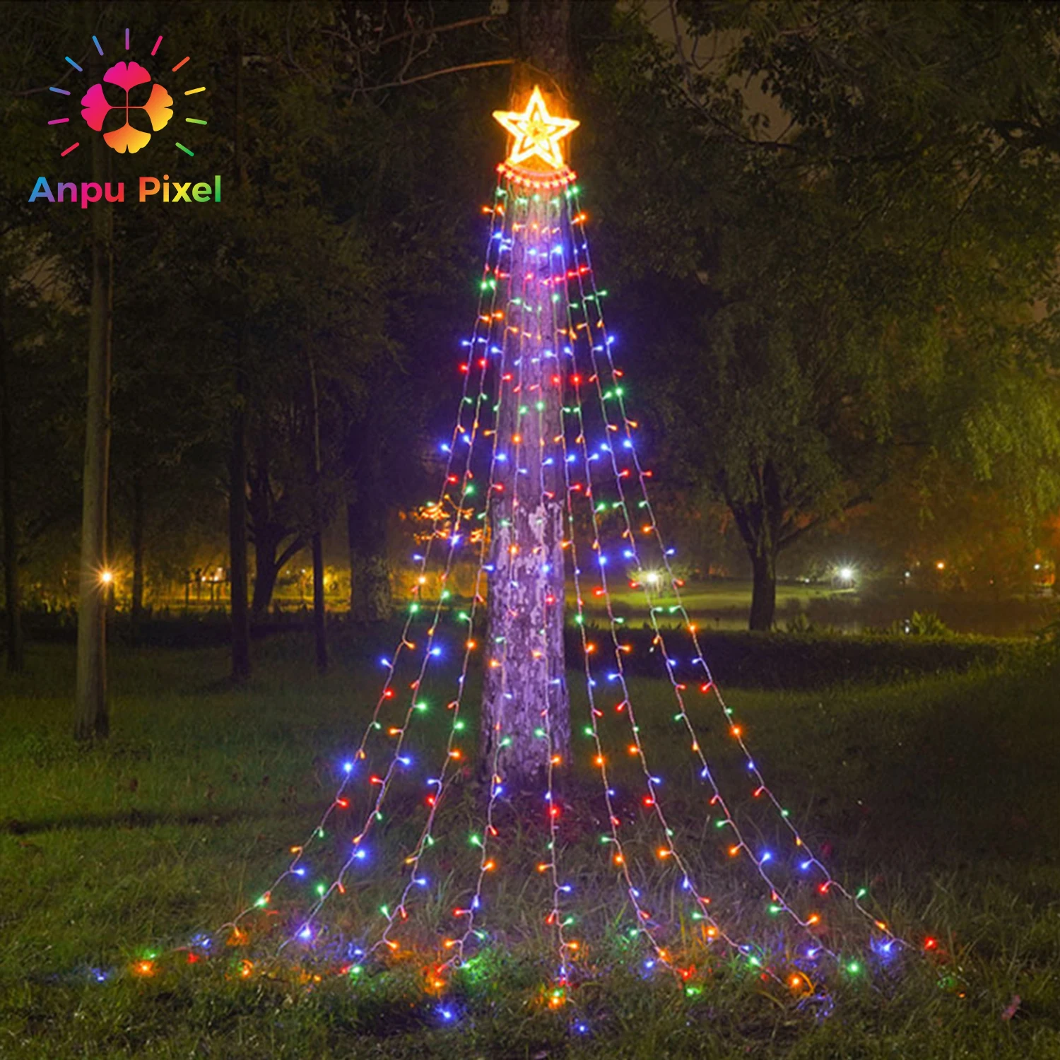 1.5m Xmas Tree LED Light RGB Pixel Christmas Tree with Remote Controller  for Home Holiday Festival Decoration - China LED Christmas Light, Christmas  Tree