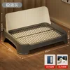 ห้องน้ำสุนัขติดข้างขนาดใหญ่พิเศษ 45 ซม. - สีเทามินิมอล