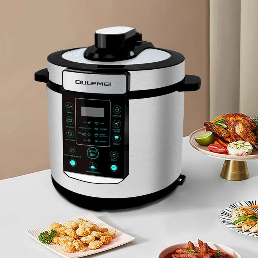 Newest Multifunctional 6L Smart Programmable Rice Digital Electric Pressure Cooker 0
