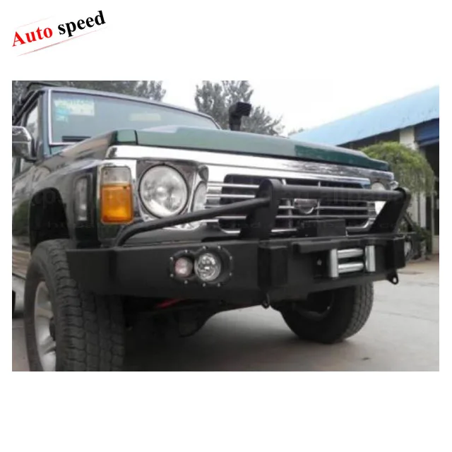 Front Bumper For Nissan Patrol Y60 With Steel Buy For Nissan Patrol Y60 Front Bumper Front Bumper For Nissan Patrol Y60 Product On Alibaba Com