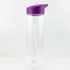 Purple-covered transparent