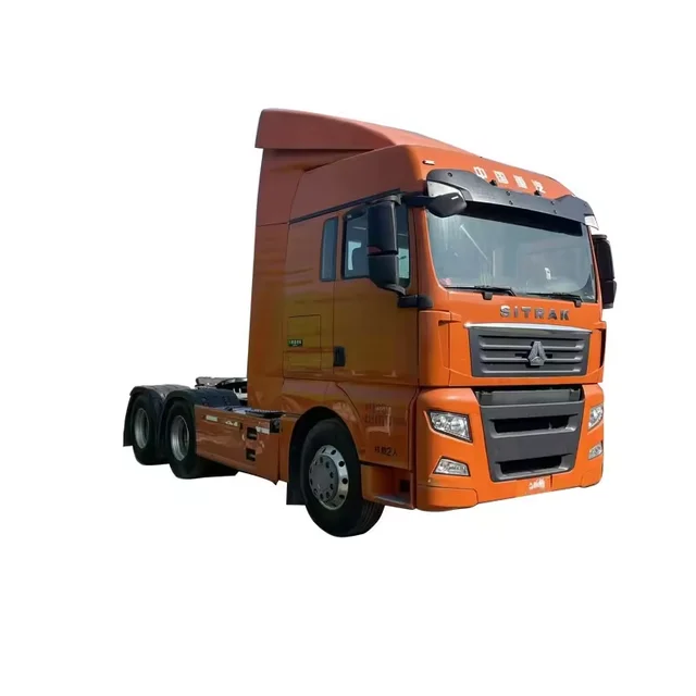 High quality used Sinotruk Sitrak 6X4 diesel heavy duty logistics transport tractor