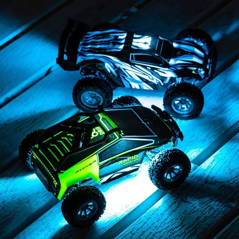 1/32 20km/h Mini RC High Speed Car Off-road Rock Climbing Remote  Control Truck Toys Kids Indoor Radio Control Vehicle Toy