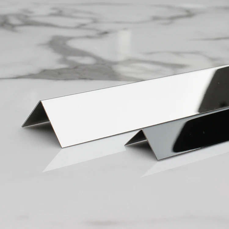 Factory Price Gold Tile Edge Trim After Tiling Border Stainless Steel Round Edge Tile Trim