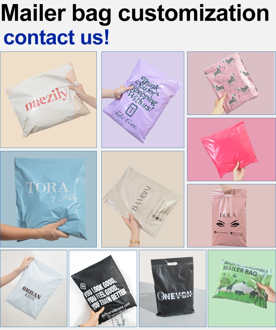 Personalised Shipping Mailing Bag For Clothes Design Envelope Packaging