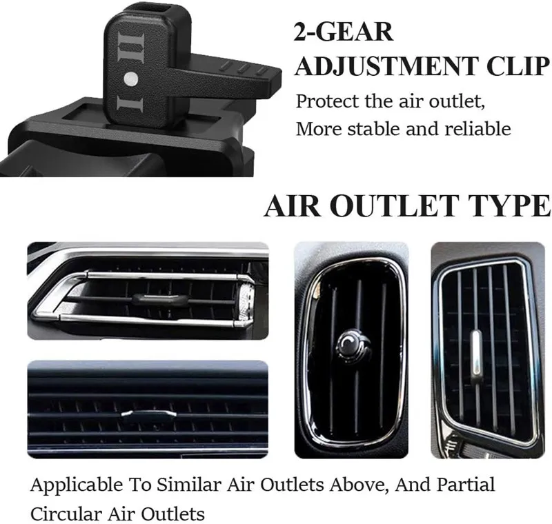 Car Vent Bat Mount Creative Bat Shape Car Phone Holder Mount Universal Gravity Automatic Locking Hands Free Phone Holder