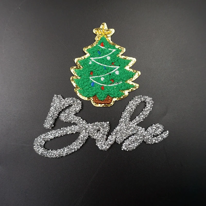 Free sample Sparkly Colored Iron-on Crystal Rhinestone Patches luxury designer patches for hats