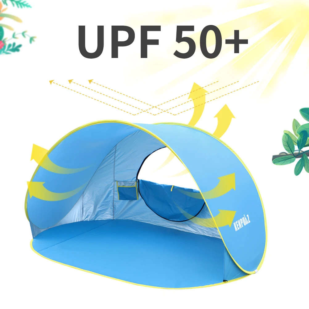 New Easy up Instant Automatic Pop up Tent  Umbrella Shade and Shelter Dome Sunshade Beach Tent