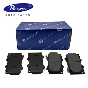 Auto Brake Spare Parts OEM 04465-YZZF6 Car Semi-Metallic Ceramic Front Disc Brake Pads for Toyota Land Cruiser Pardo Hilux