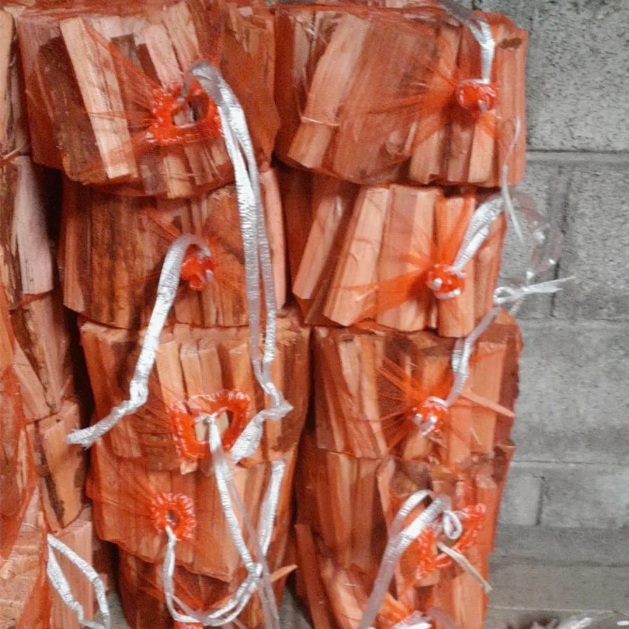 Firewood Bag 30kg Durable UV Protection Polypropylene Net