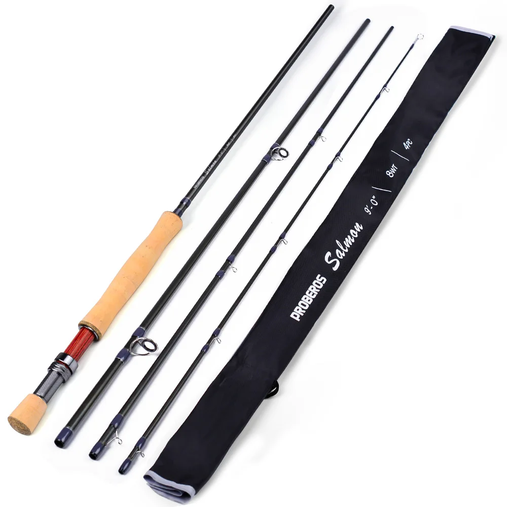 High Quality Fast Action Carbon Fiber Fly Fishing Rod 4 Sections 6wt 8wt  Trout Lake Stream Bass Carp with Package| Alibaba.com