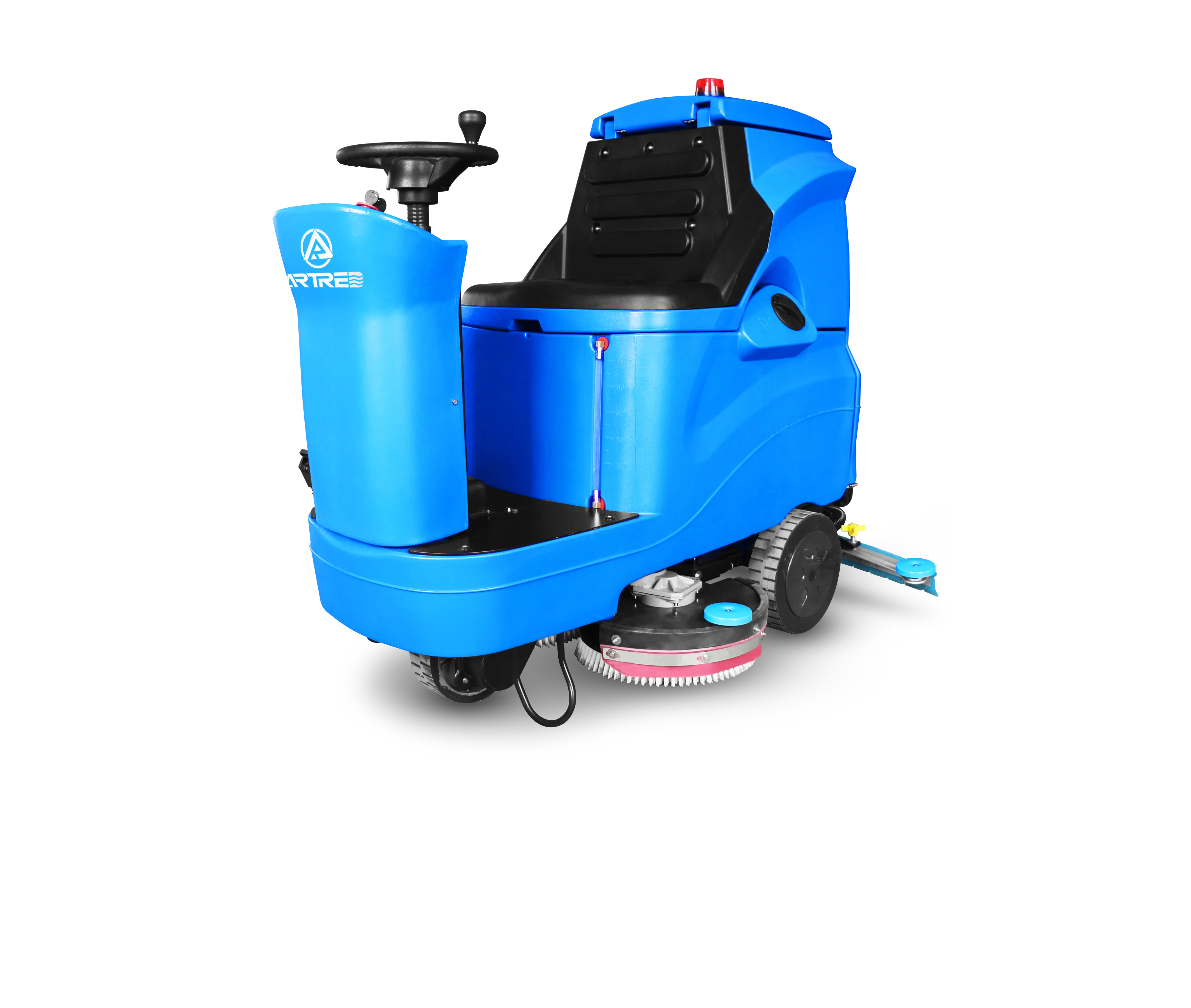 电动真空双刷工业驱动地板洗涤器