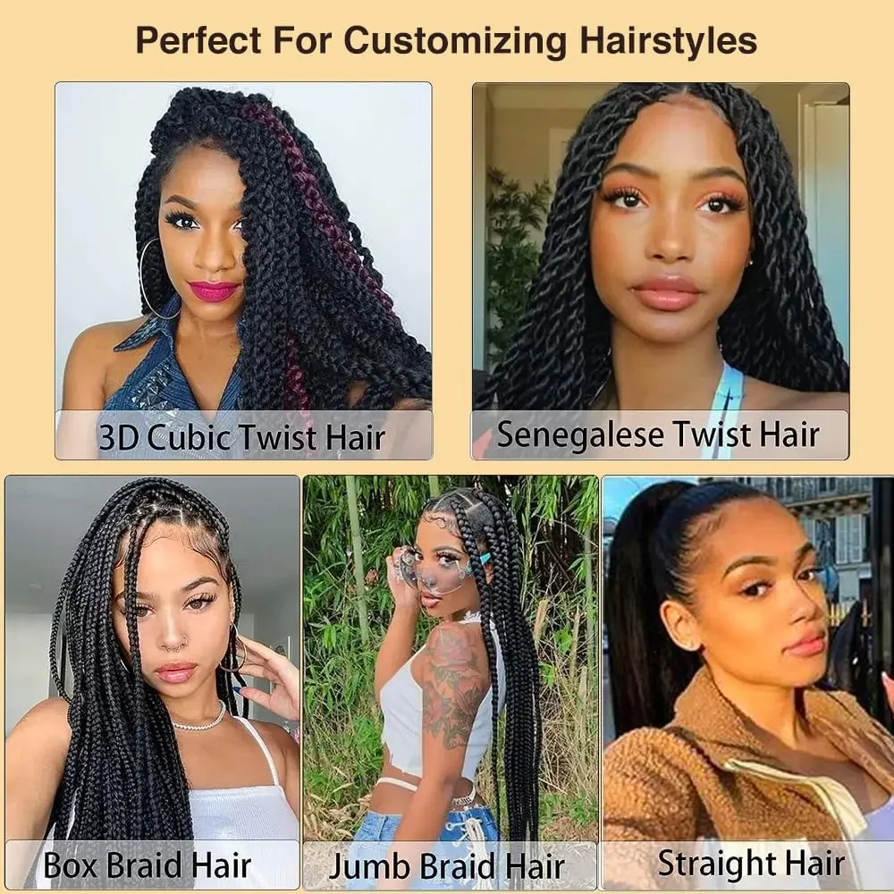 Bulk Human Hair for Braiding No Weft Extensions 100% Unprocessed_voghion.com