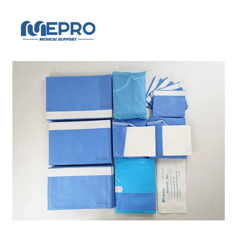 Factory Direct Sale Reliable Disposable Surgical Pack for Hospital Use with CE and ISO Certifications details