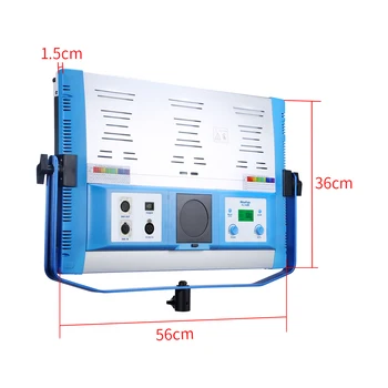 140W TC-768II  RGB  Panel LED Video Light  Dimmable Panel  LED Video Light RGB +Bi-color Light detail image