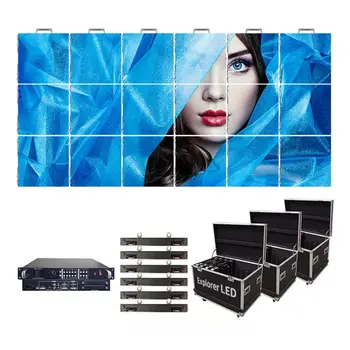 ExplorerLED Outdoor 3840hz 500*500mm 500*1000mm big stage led screen P3.9 P3.91 led panels for stage