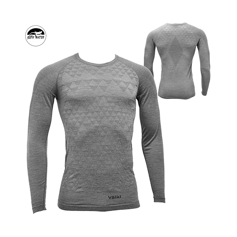 GECKO MASTER thermal underwear for men with merino wool high quality base layer