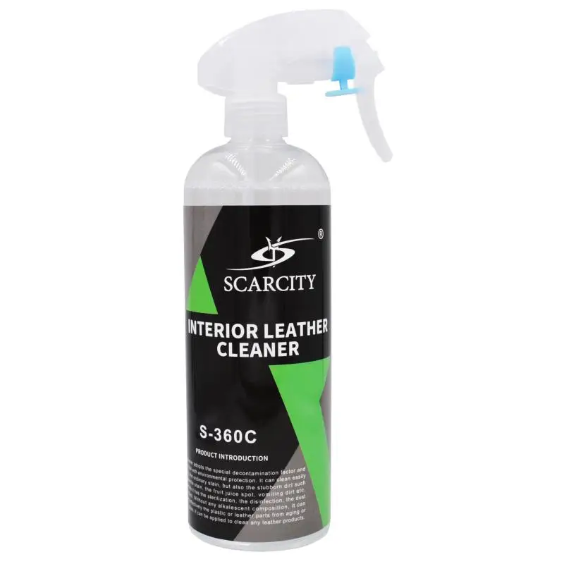 Automotive Interior Cleaner 500ml Car Cleaning Supplies Leather