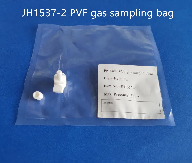 0.2L~20L Lab Use FEP Gas Sampling Bag With PTFE Valve For