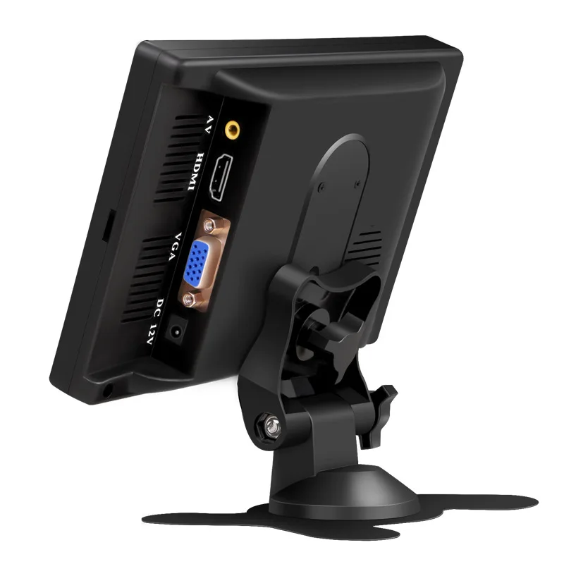 7 Inch Portable Av Input Monitor Hd 1080p Vga Monitor Mini Screen ...