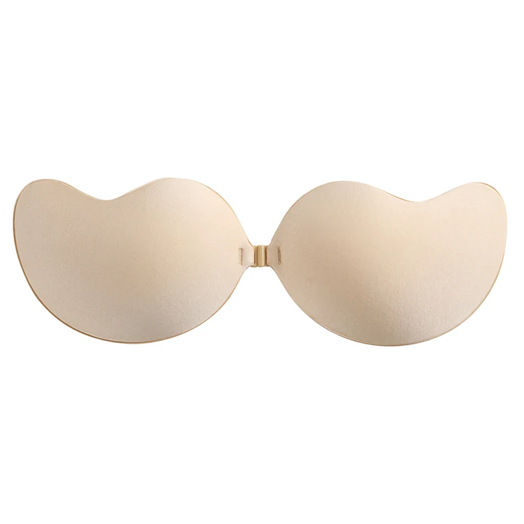 1pc Mango-shaped Strapless Adhesive Push-up Bra Pad For Women With