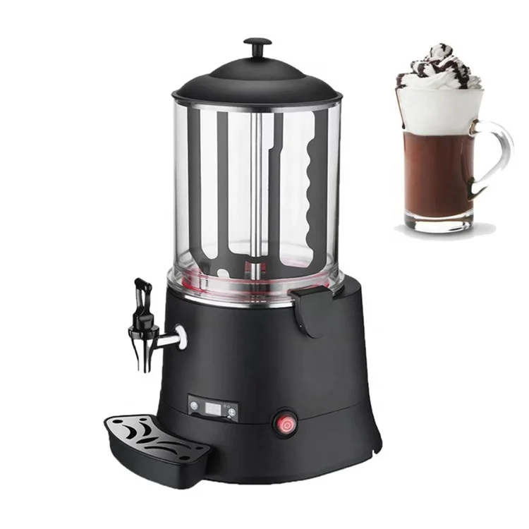 5L Hot Chocolate Dispenser CE Electric beverage ABS PC Bain Marie