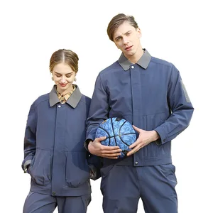 Wholesale Farmer Clothing Farm Black Workwear Unisex Flame-Retardant Coverall Work Overall for Construction
