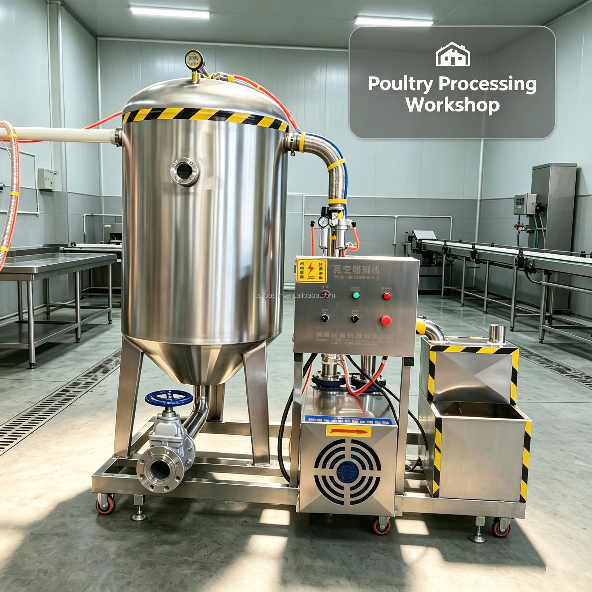 Automatic Chicken Lung Removal Machine Chicken Vacuum Lung Suction Gun Poultry Lung Suction Machine