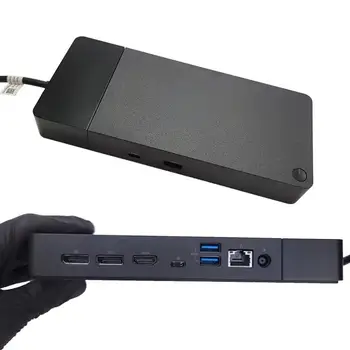 10 1 USB Type-C Hub with 180W Power Supply WD19S Docking Station for 4K & PD 130W Multifunctional Laptop Docking Station