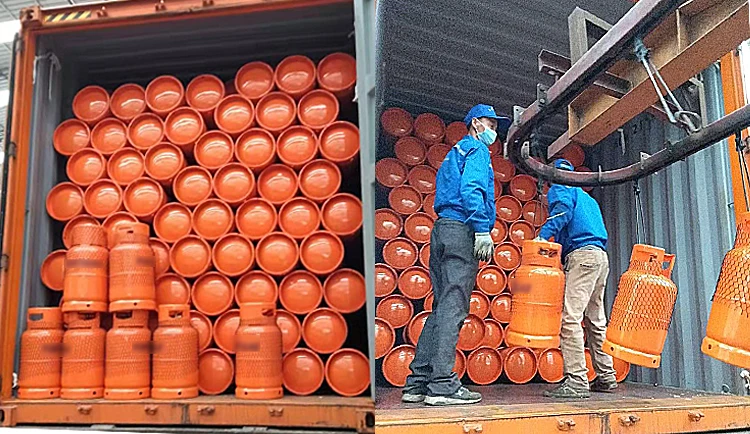 
 Газовый баллон сжиженного углеводородного газа 12,5 кг  